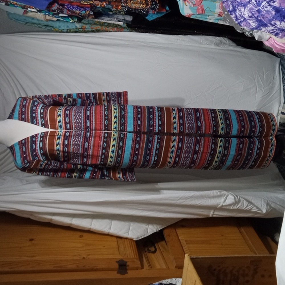 Retro Wrangler duster/kimono, sz small